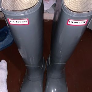 Hunter rain boots